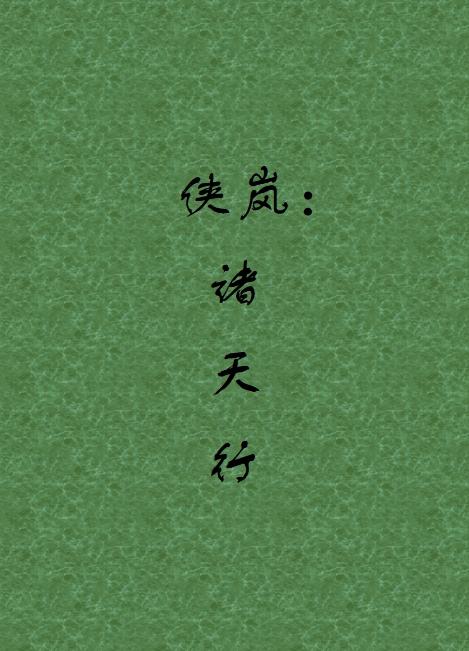 侠岚人物介绍大全